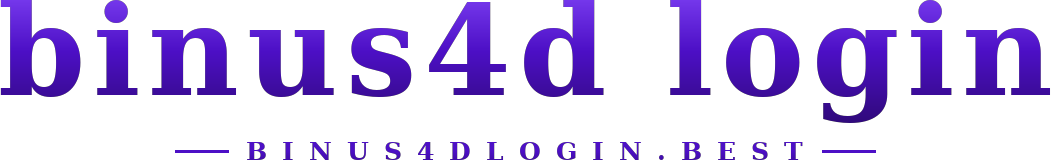binus4d login logo